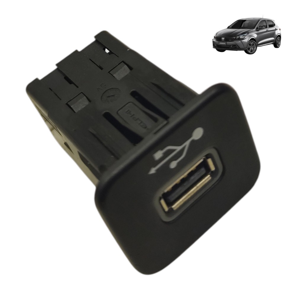 Entrada auxiliar Usb Fiat Argo 2024