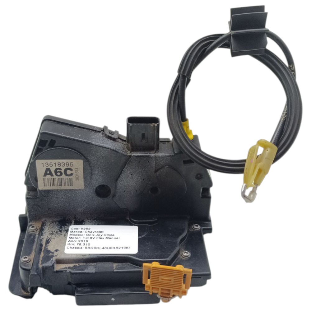Fechadura Porta Traseira Direita Gm Onix 2013 2014 2015 Á 19 2