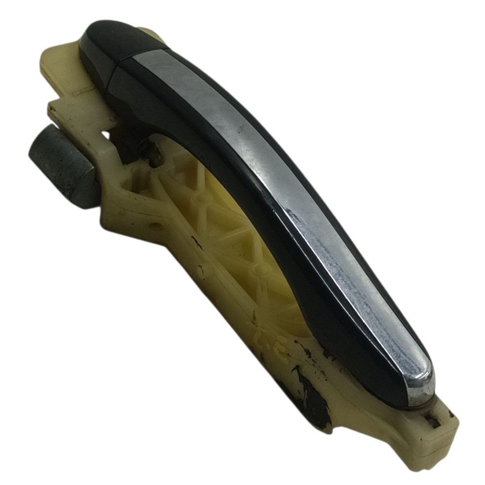 Maçaneta Externa Traseira Esquerda Hyundai Azera 2007 2008 Preto E Cromado Traseira 2