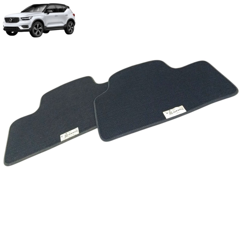 Par tapete traseiro volvo xc40 t5 2022 2021 2020 híbrida