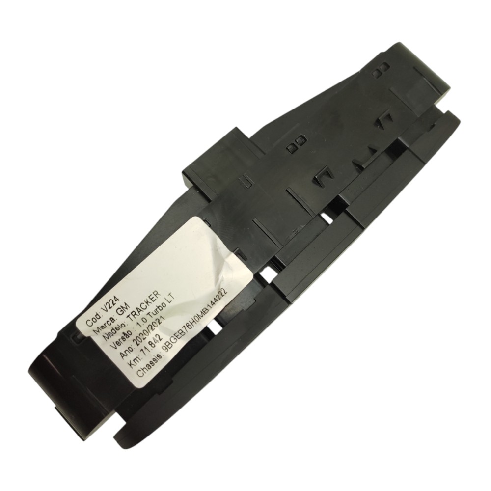 Botão Pisca Alerta Trava Porta Off Gm Tracker 2020 2021 2022 Preto 2