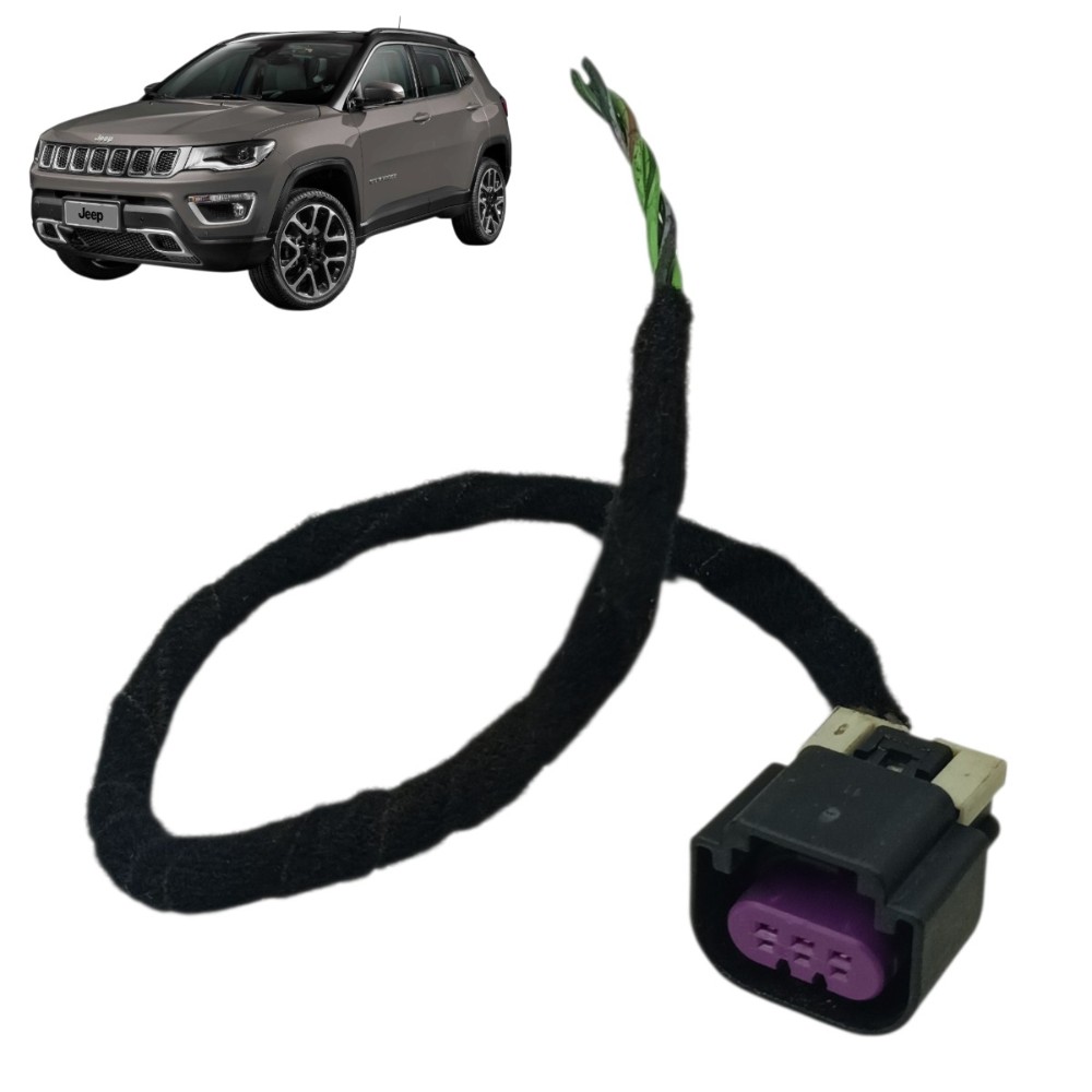 Plug conector sensor combustível jeep Compass 2.0 2019 2020
