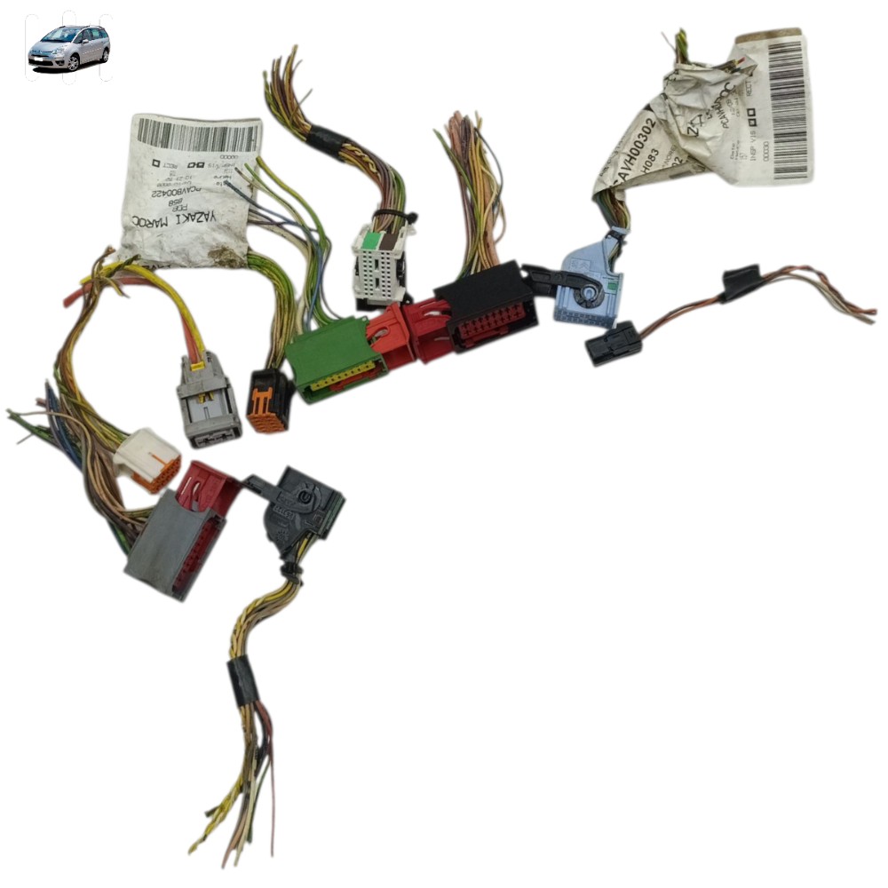Jogo plug conector módulo bsi Citroen grand c4 picasso 2008 1