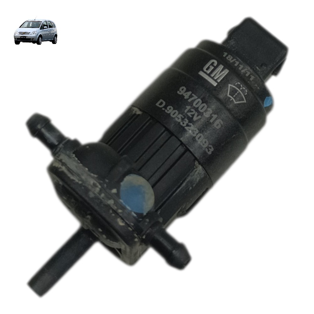 Motor bomba esguicho limpador parabrisa Gm Meriva 2008 2012 1
