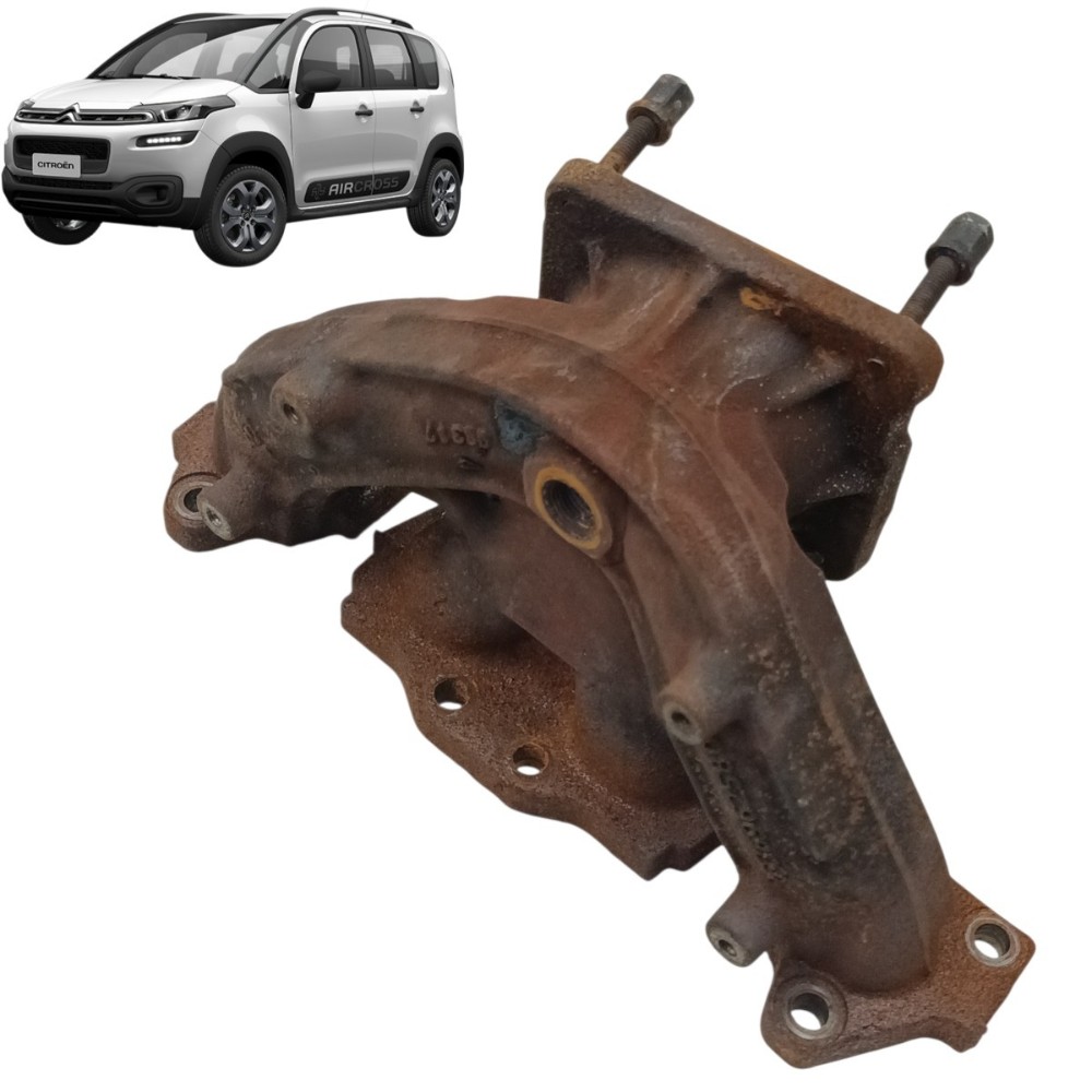 Coletor escape Citroën Aircross 208 1.6 flex 2017 2018 2019