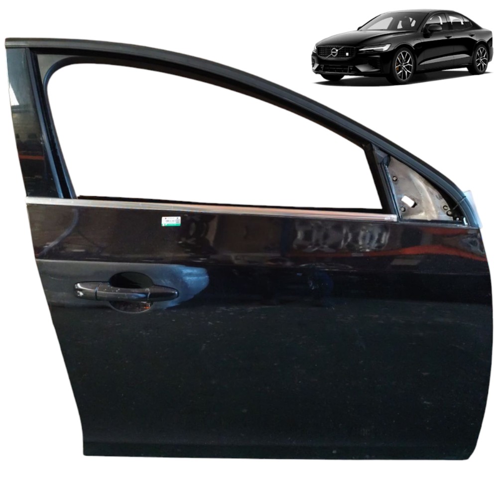 Porta Dianteira Direita Volvo S60 T4 2011 2012 2013 Blindado Dianteira Direito Preto 1