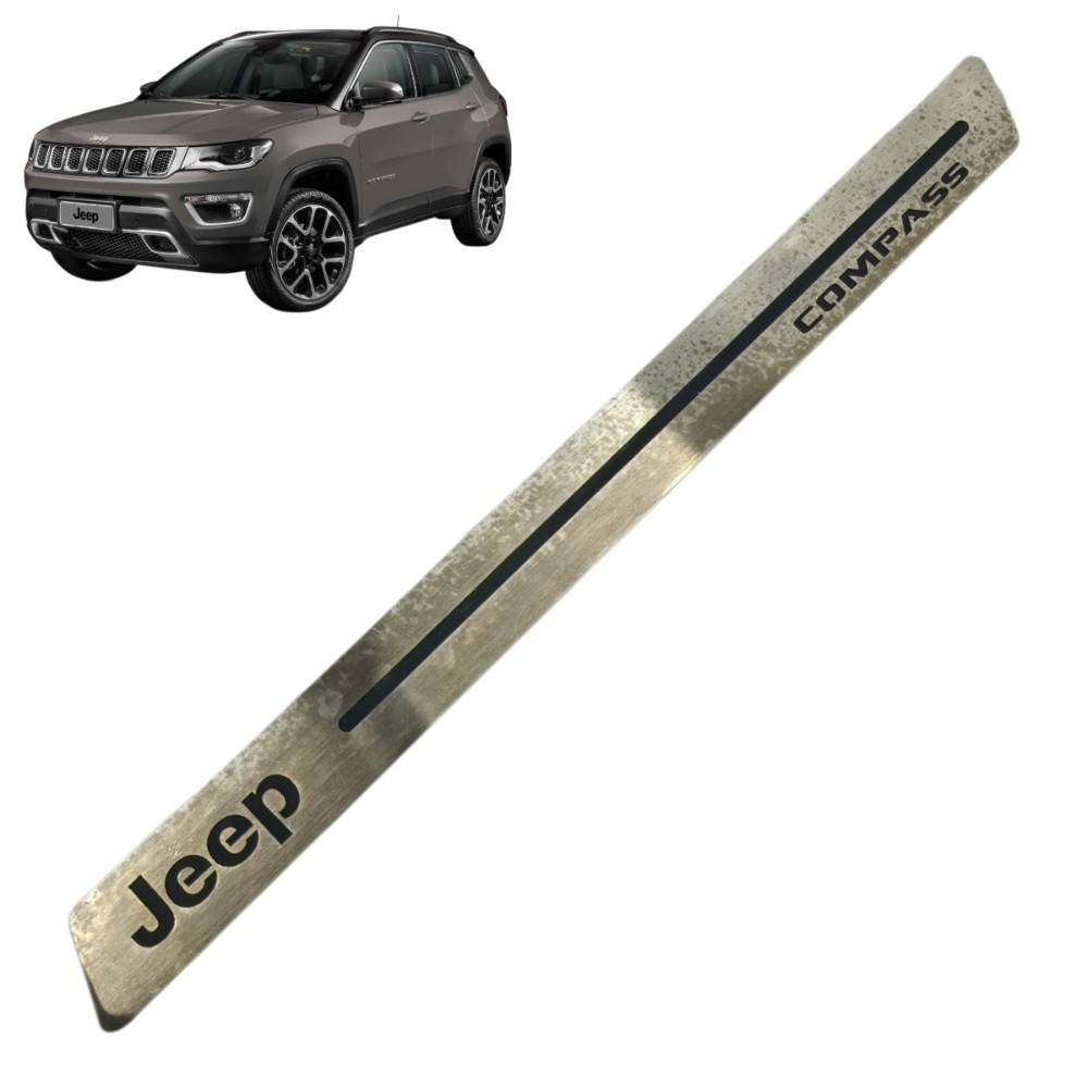 Soleira em aço dianteira esquerda jeep Compass 2019 2020