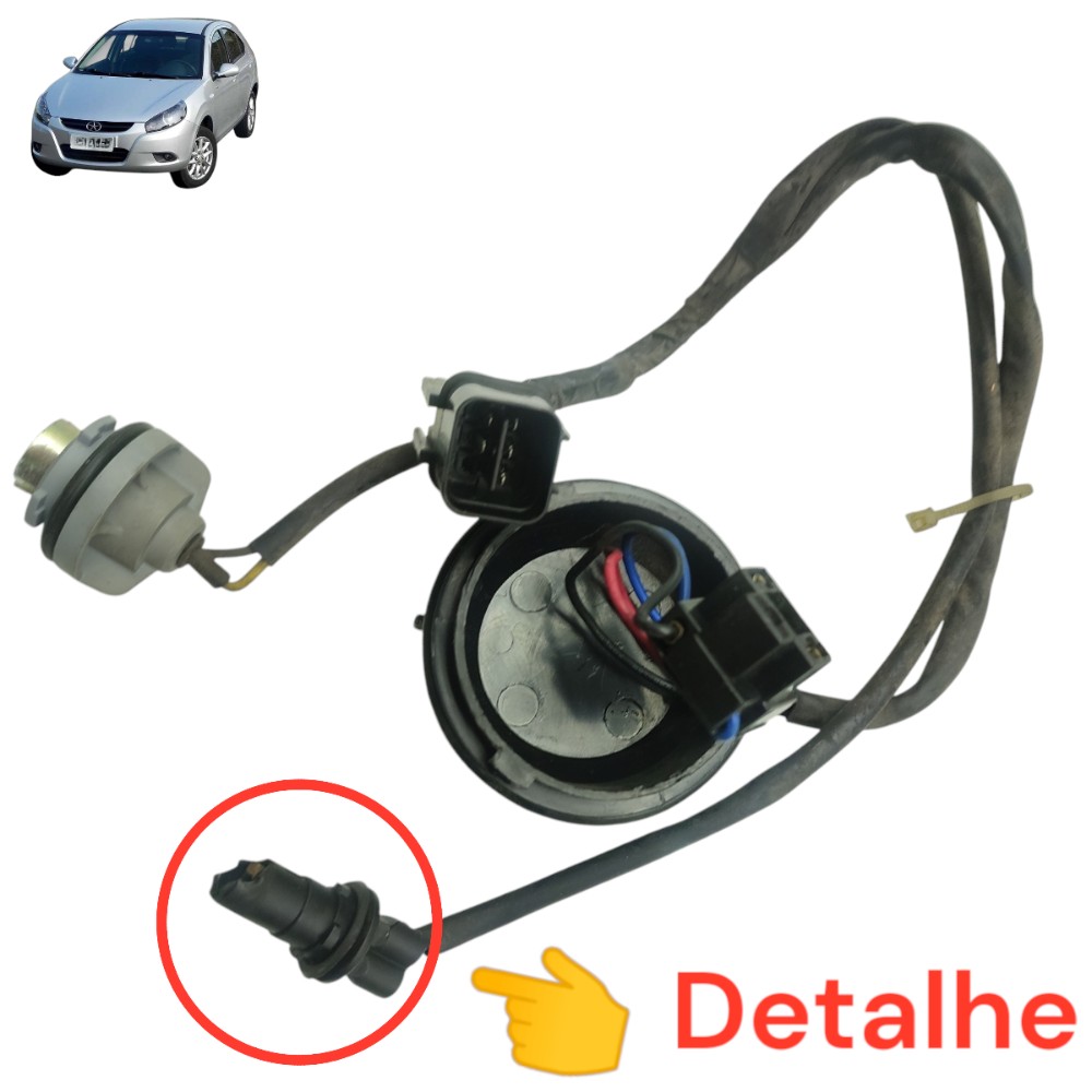 Circuito Soquete Farol Jac J3 2011 2012 2013 2014 15 Detalhe 1