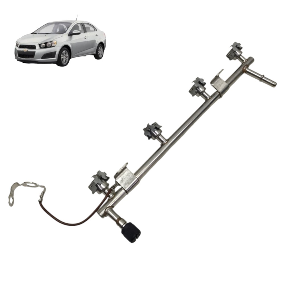 Flauta bico injetor gm sonic 1.6 2012 2013 2014