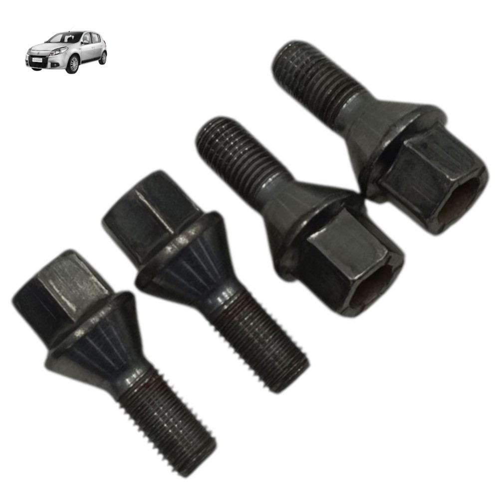 Jogo parafuso n 17 roda linha Renault 4 unidades