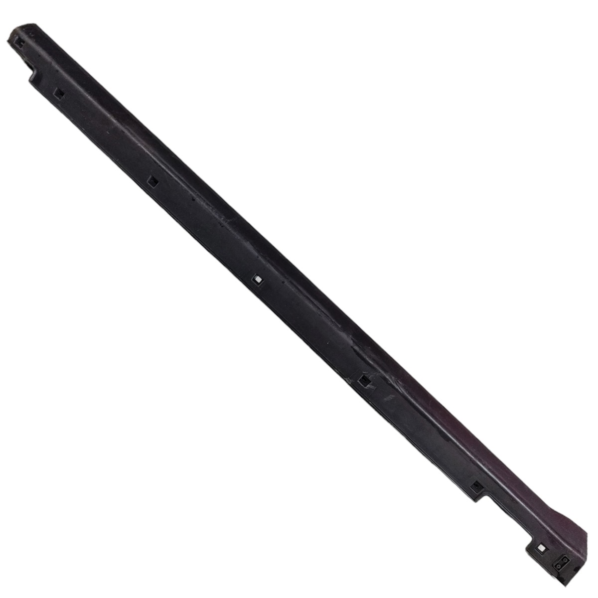 Spoiler Saia Lateral Esquerda Hyundai Santa Fé 2015 2016 17 Preto 1