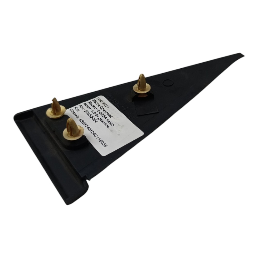 Moldura Externa Porta Traseira Esquerda Gm Corsa 2003 2004 4