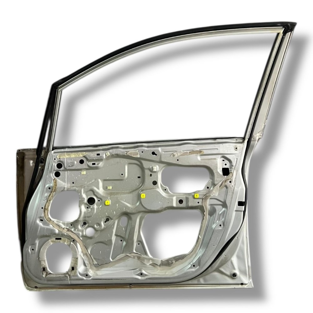 Porta Dianteira Direita Honda Fit 2003 2004 2005 2006 2007 Dianteira Direita Prata 4