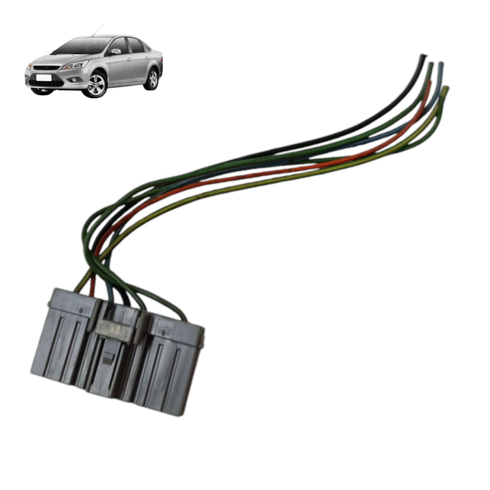 Conector Chicote Soquete Lanterna Ford Focus Sedan 2011 2012 1