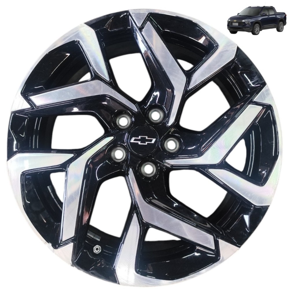 Roda aro 17 5×105 gm montana premier rs 2026 2025 24 detalhe