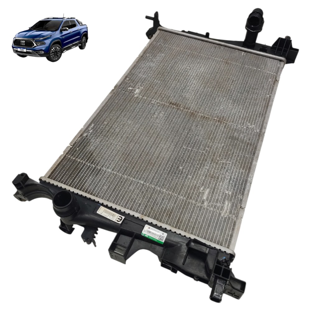 Radiador água Fiat toro 2.0 diesel 2025 2024 pequeno detalhe 1