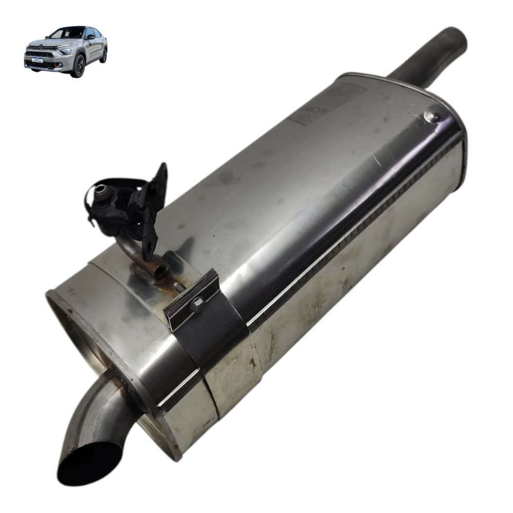 Silencioso Abafador Escapamento Citroen Basalt 2025 2024 1
