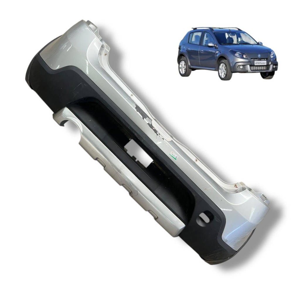 Parachoque traseiro Renault sandero stepway 2013 2012 2011 1