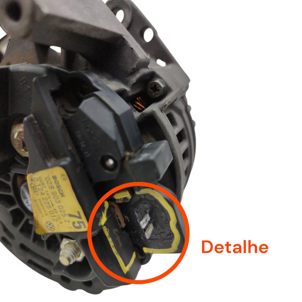 Alternador 75a VW Gol G2 G3 G4 2000 2001 2002 0289030252 4