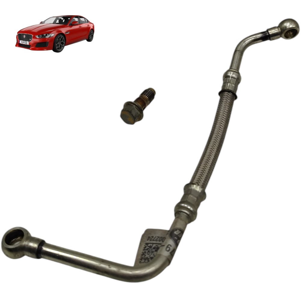 Cano retorno óleo turbina jaguar xe velar 2.0 2016 2017 2018 1