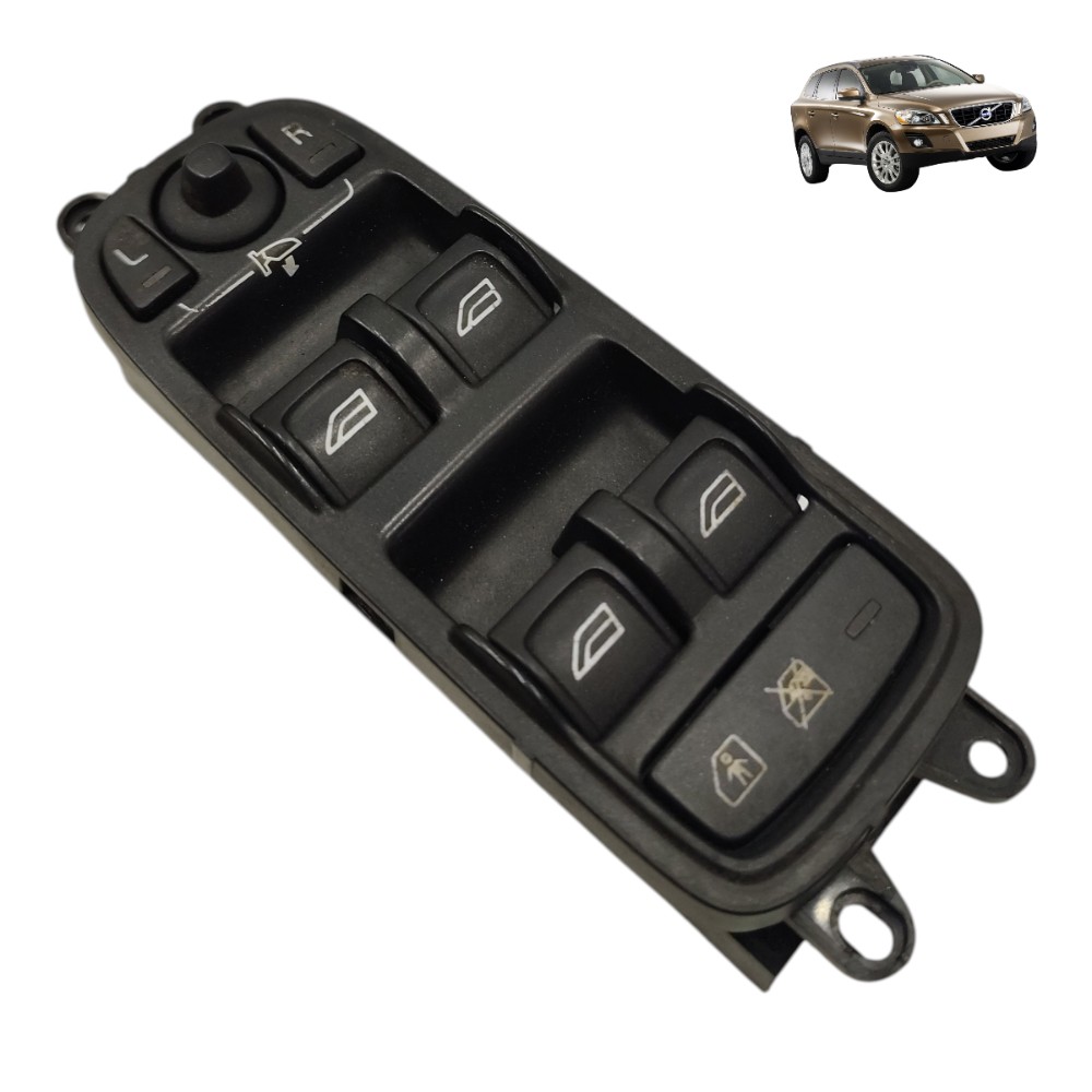 Botão comando vidro Volvo XC60 2009 2010 2011 2012 1