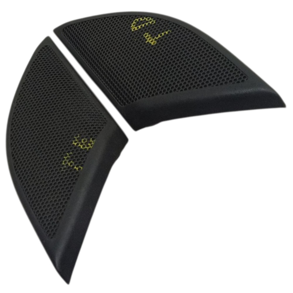 Par Moldura Tweeter Traseiro Gm Captiva 2009 2010 2011 2012 Preto 2