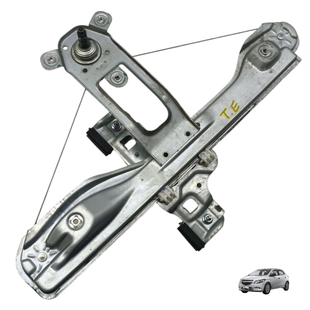 Máquina Vidro Manual Traseira Esquerda Gm Onix 2013 Á 2019 1