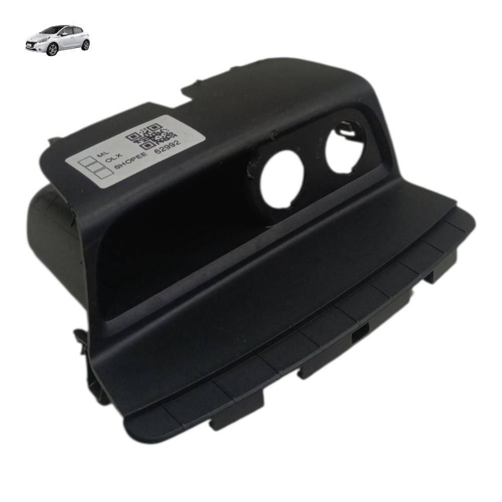 Moldura porta objeto usb Peugeot 208 2014 2015 2016