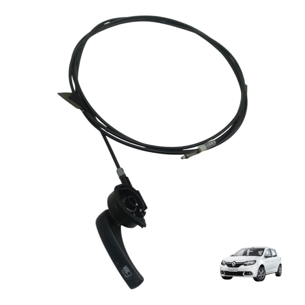 Alavanca Cabo Abertura Portinhola Tanque Renault Sandero 16