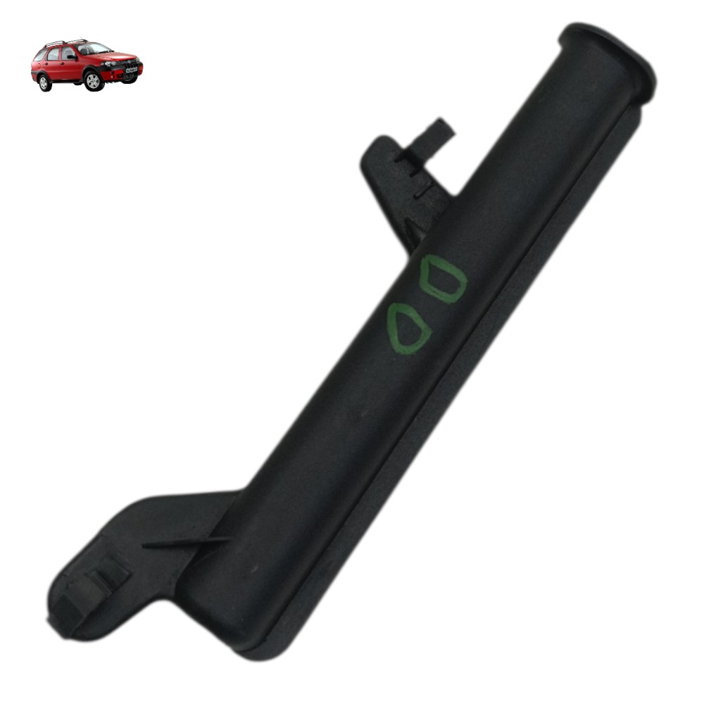 Guia Varão Maçaneta Interna Direita Fiat Palio 2005 2006 07 Preto Dianteira 1
