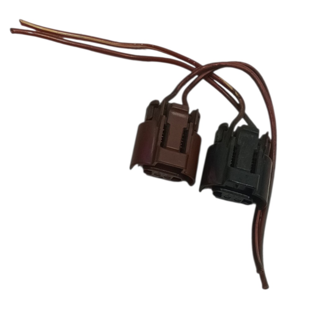 Par Plug Conector Lampada Farol Toyota Corolla 2003 2004 05 3