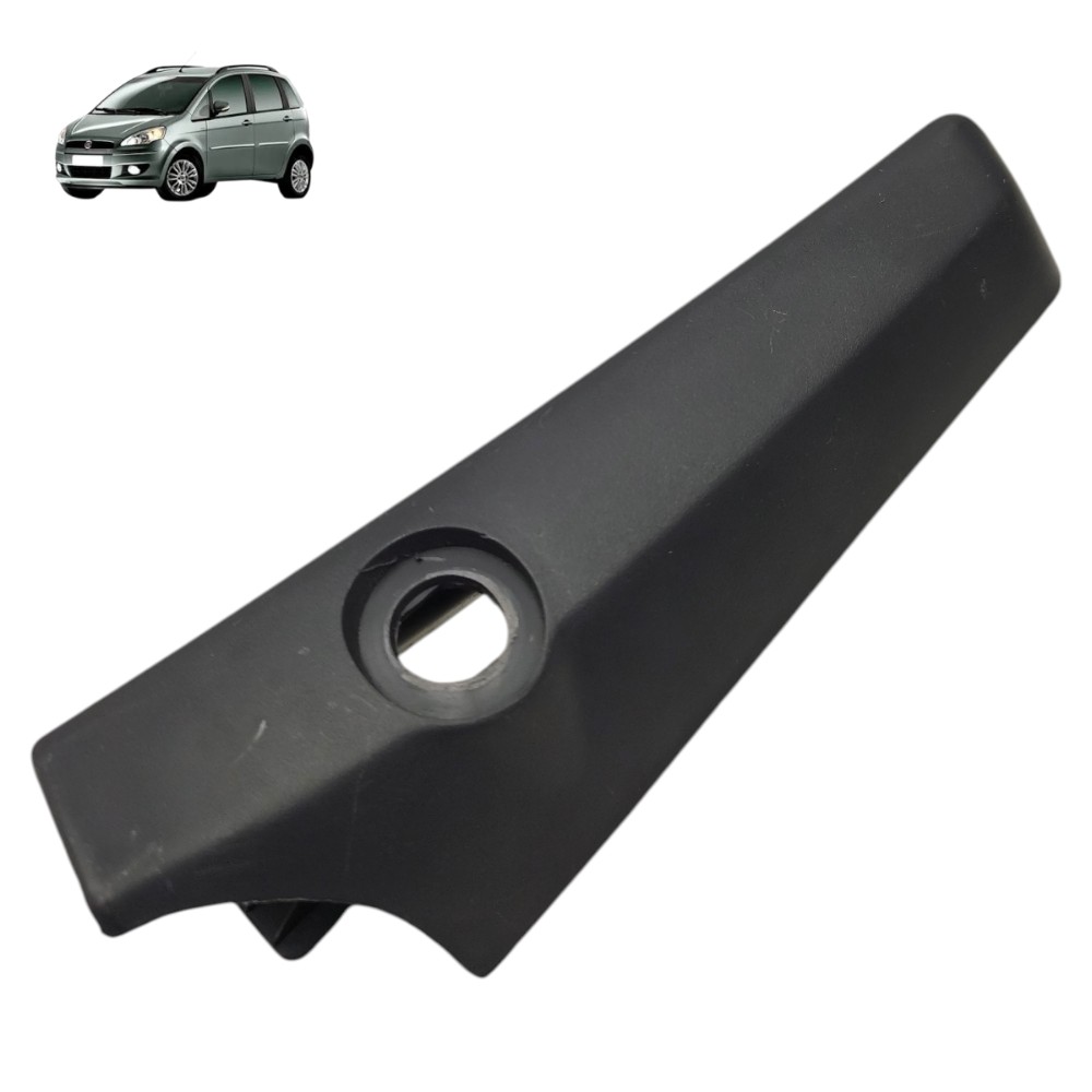Acabamento interno retrovisor direito Fiat Idea 2005 2006 07 1