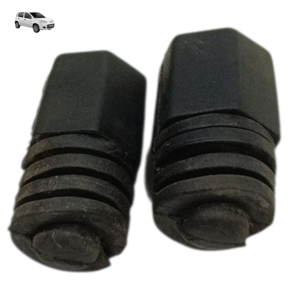 Par batente anti impacto tampa traseira Fiat Uno Vivace 2013 1