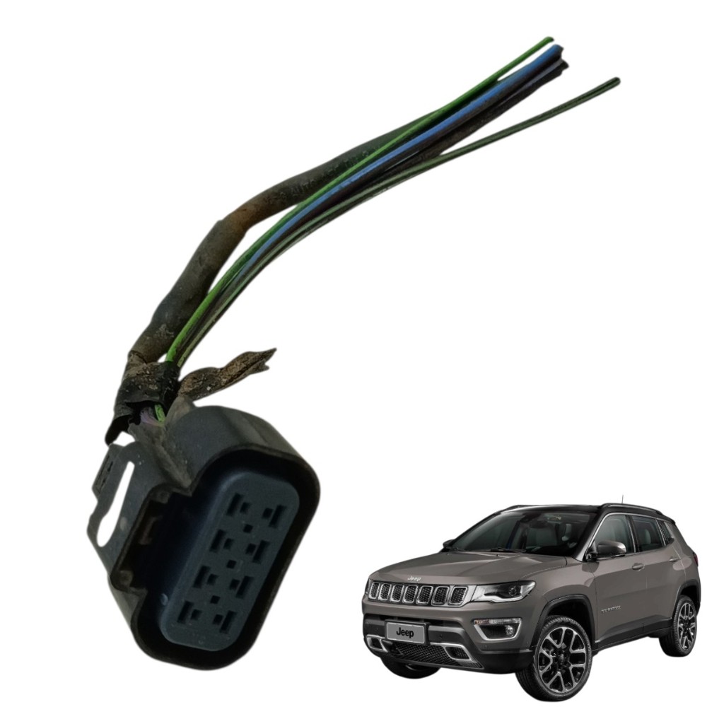 Plug conector módulo sensor temperatura jeep compass 2019 20