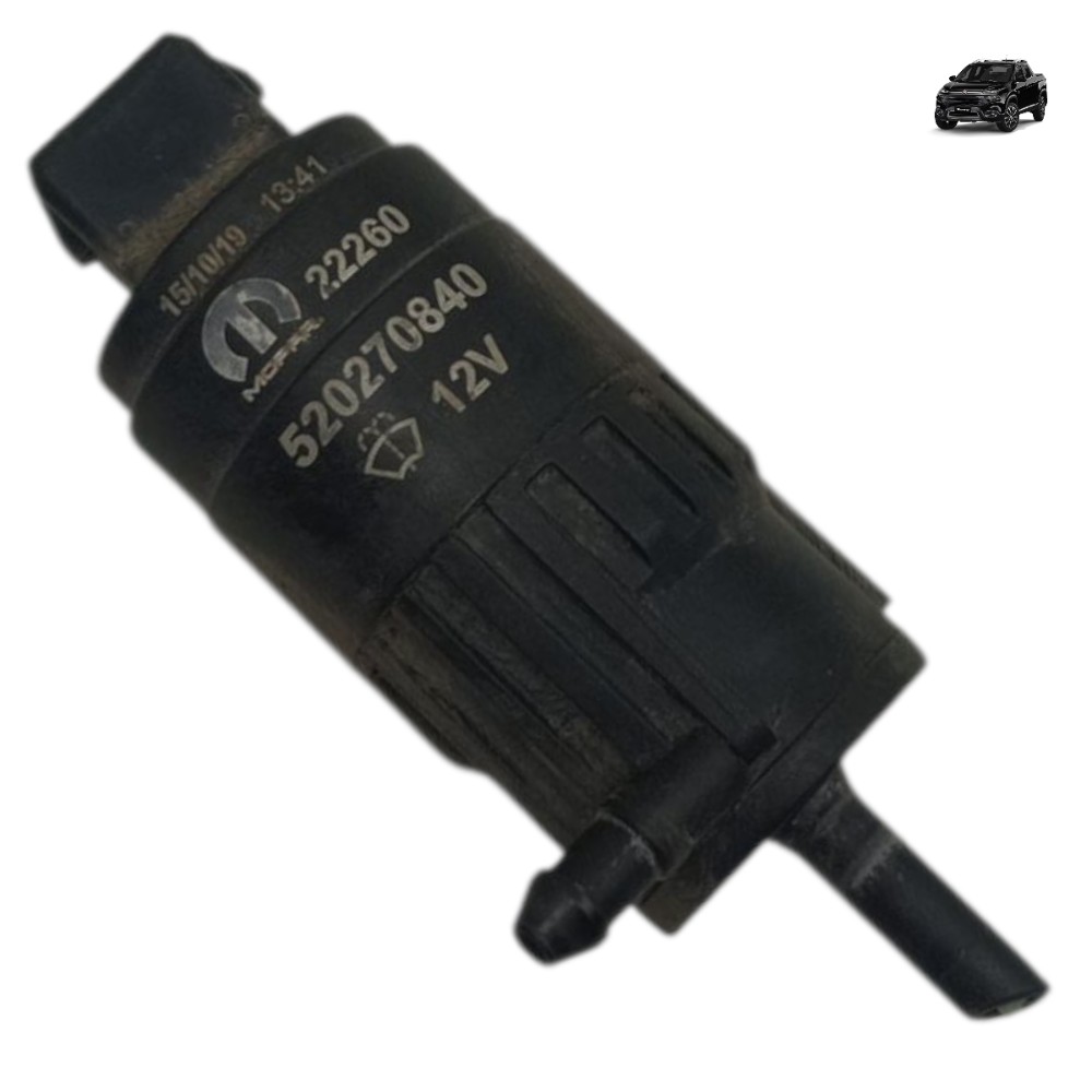 Motor Bomba Esguicho Parabrisa Fiat Toro 2018 2019 2020 2021 1