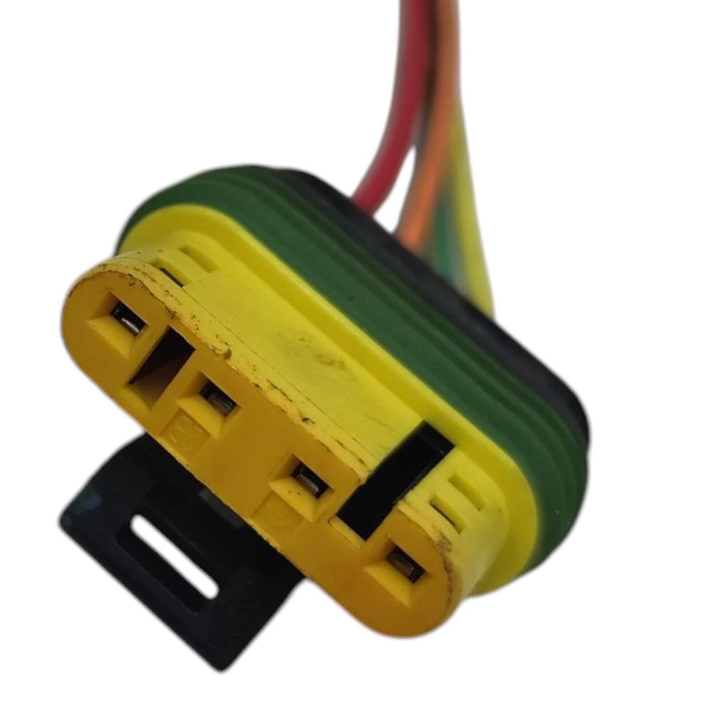 Plug conector sonda lambda pré Fiat Idea 1.8 etorq 2012 2013 4