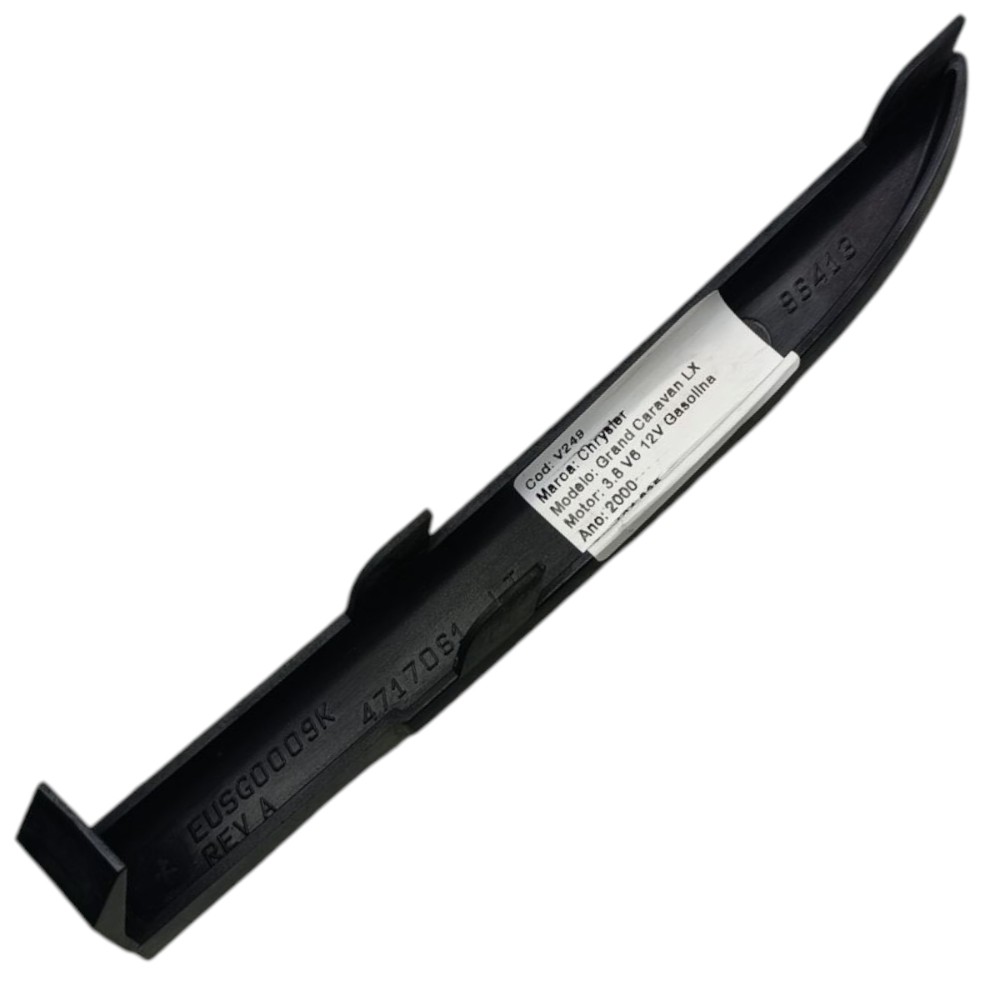 Acabamento Aplique Retrovisor Esquerdo Grand Caravan 1999 00 Preto 4