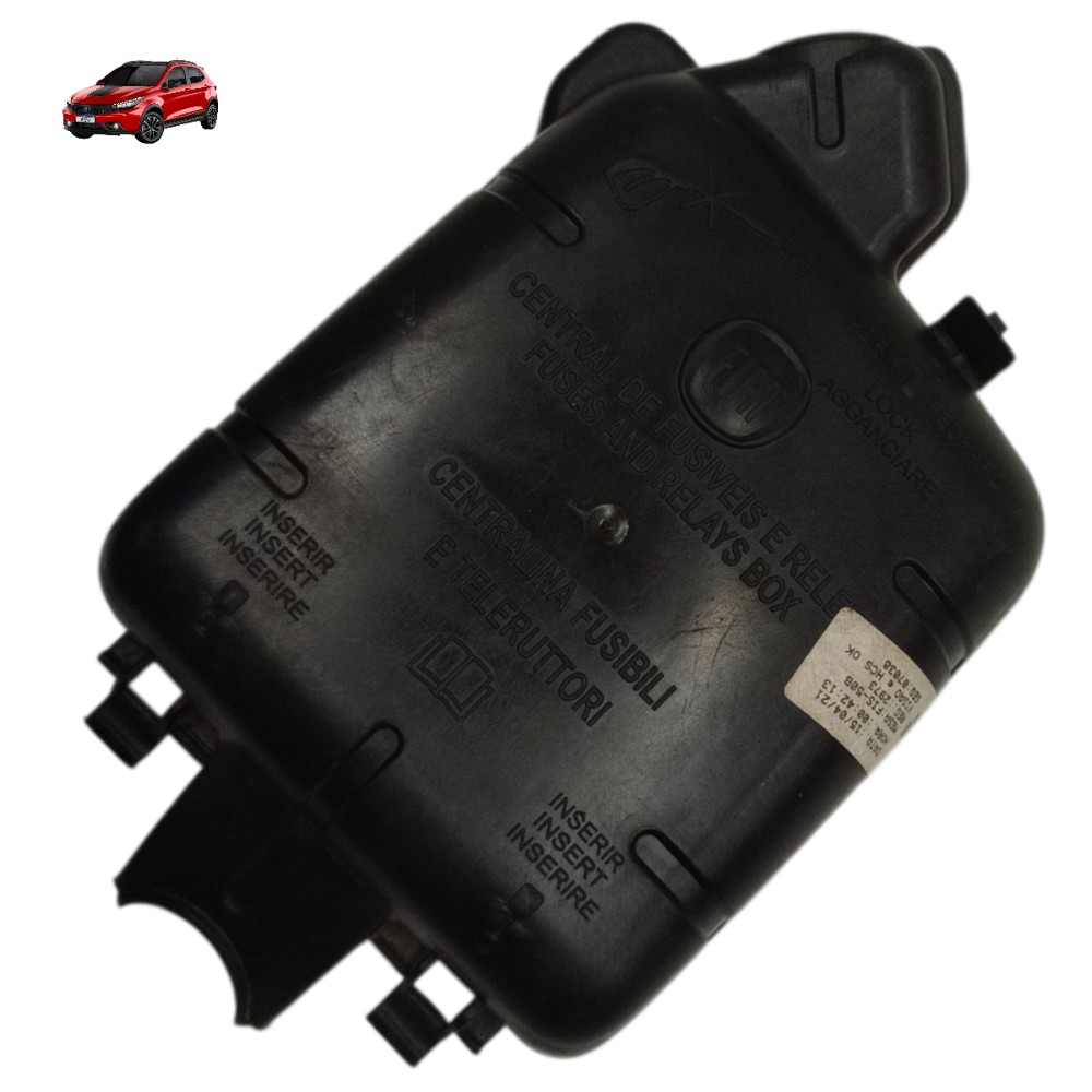 Tampa Caixa Fusível Externa Fiat Argo 1.0 2019 2020 2021 1