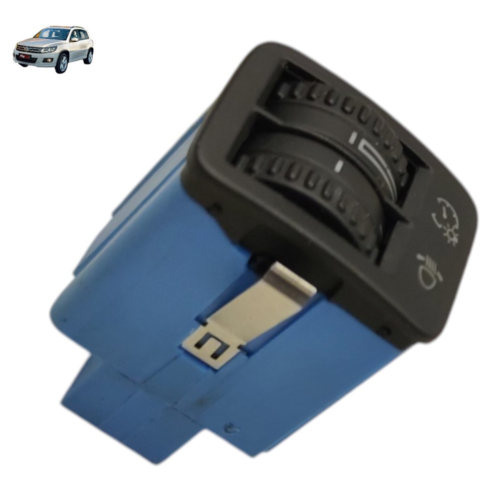 Botão Regulagem Farol Vw Tiguan 2011 2012 2013 1