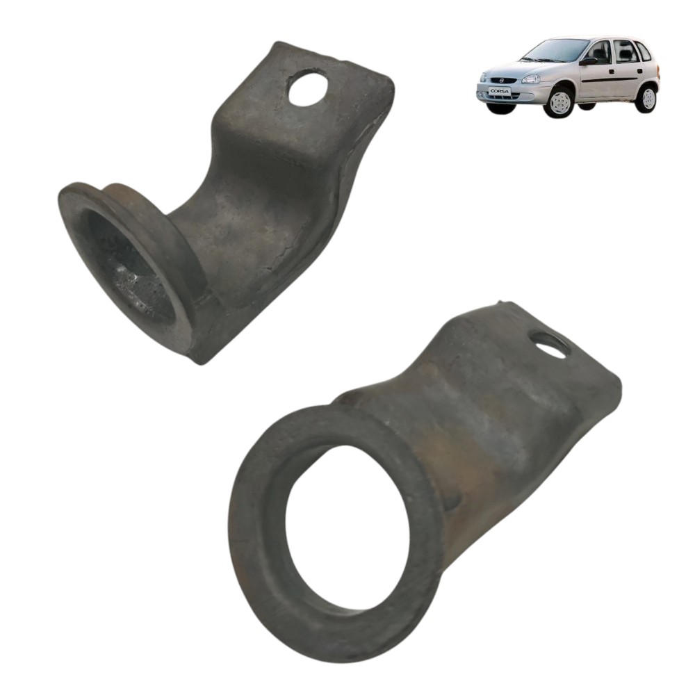 Par Suporte Radiador Gm Corsa 1996 1997 1998 1999 2000 2001 1