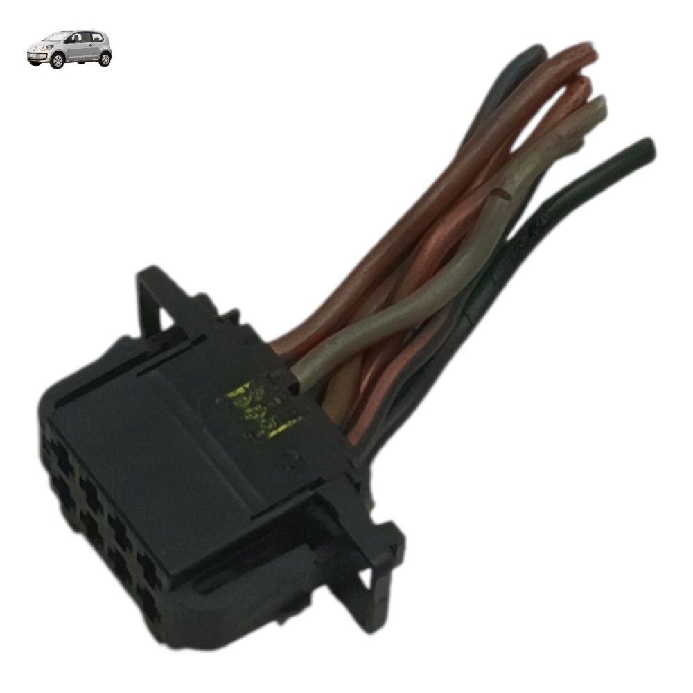 Plug Conector Vidro Dianteiro Esquerdo Vw Up 2014 2015 2016 1