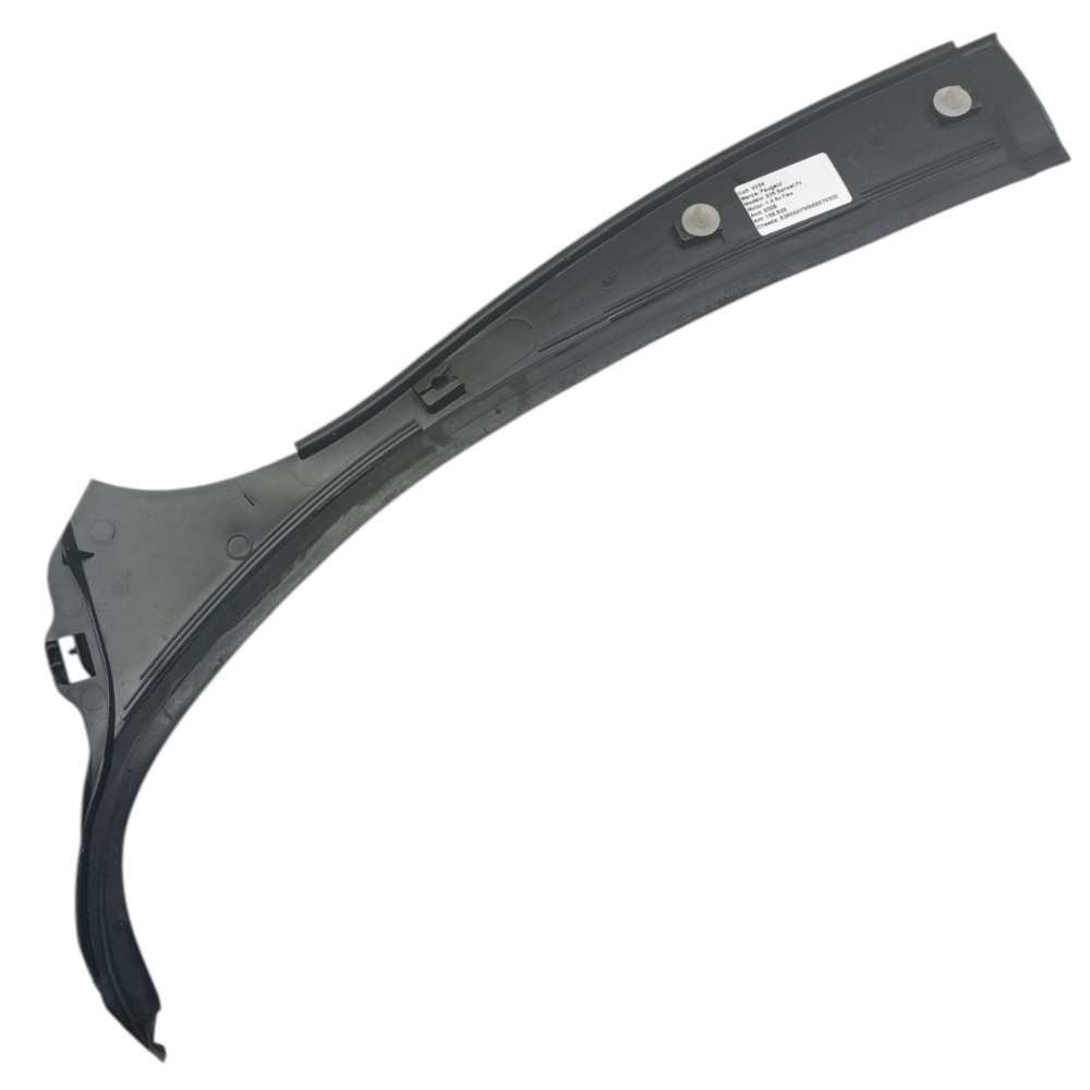 Grade Churrasqueira Direita Peugeot 206 2006 2007 2008 2009 – Preto – Plástico 3