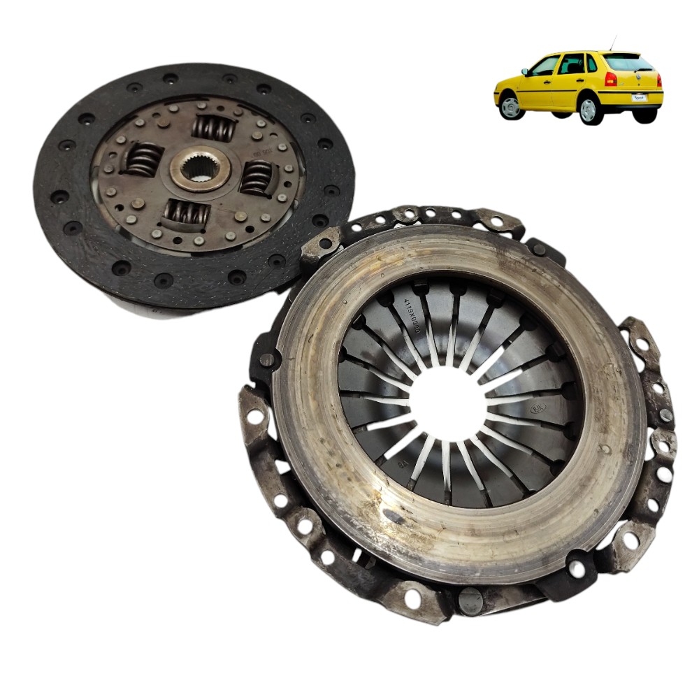 Embreagem disco platô VW Gol 1.0 16v 2000 2001 2002 2003 04 1