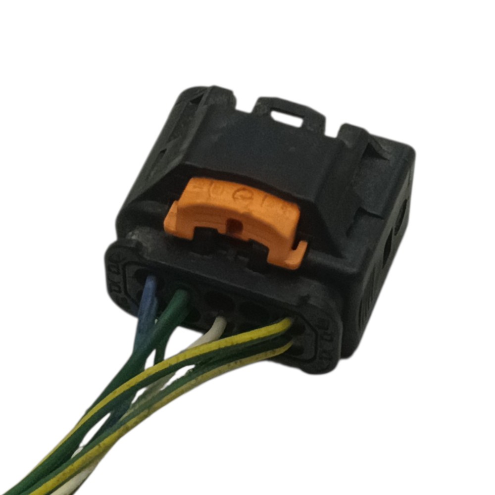 Plug Conector Farol Esquerdo Peugeot 208 2014 15 9802221480 4
