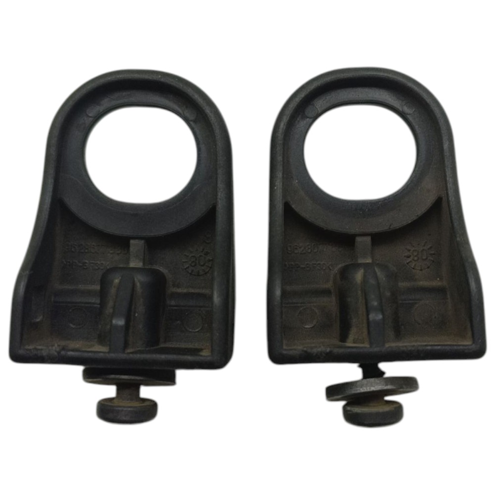 Par Suporte Superior Radiador Peugeot 206 207 1.4 2008 2009 Preto 4