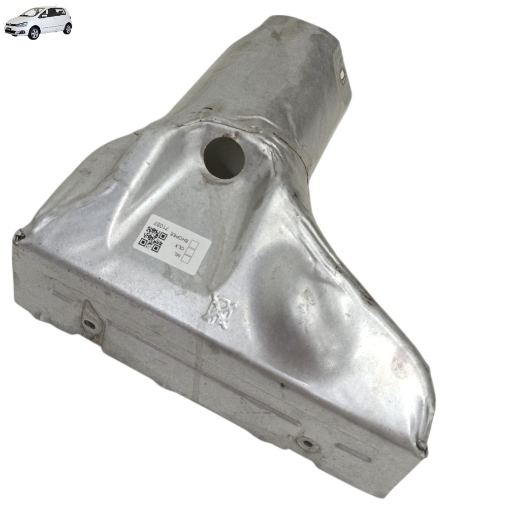 Protetor termico coletor escape catalisador vw fox 1.6 2016