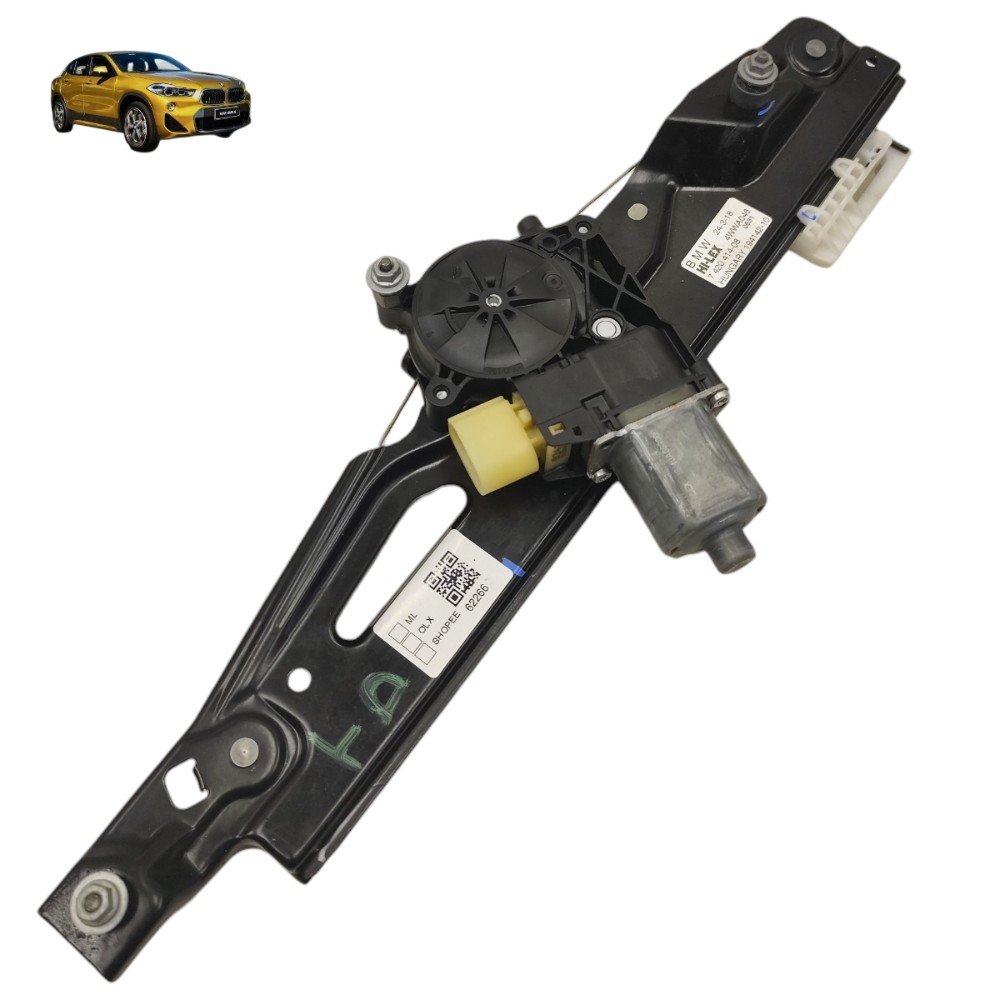 Motor Máquina Vidro Traseira Direita Bmw X2 B48 2018 2019 1