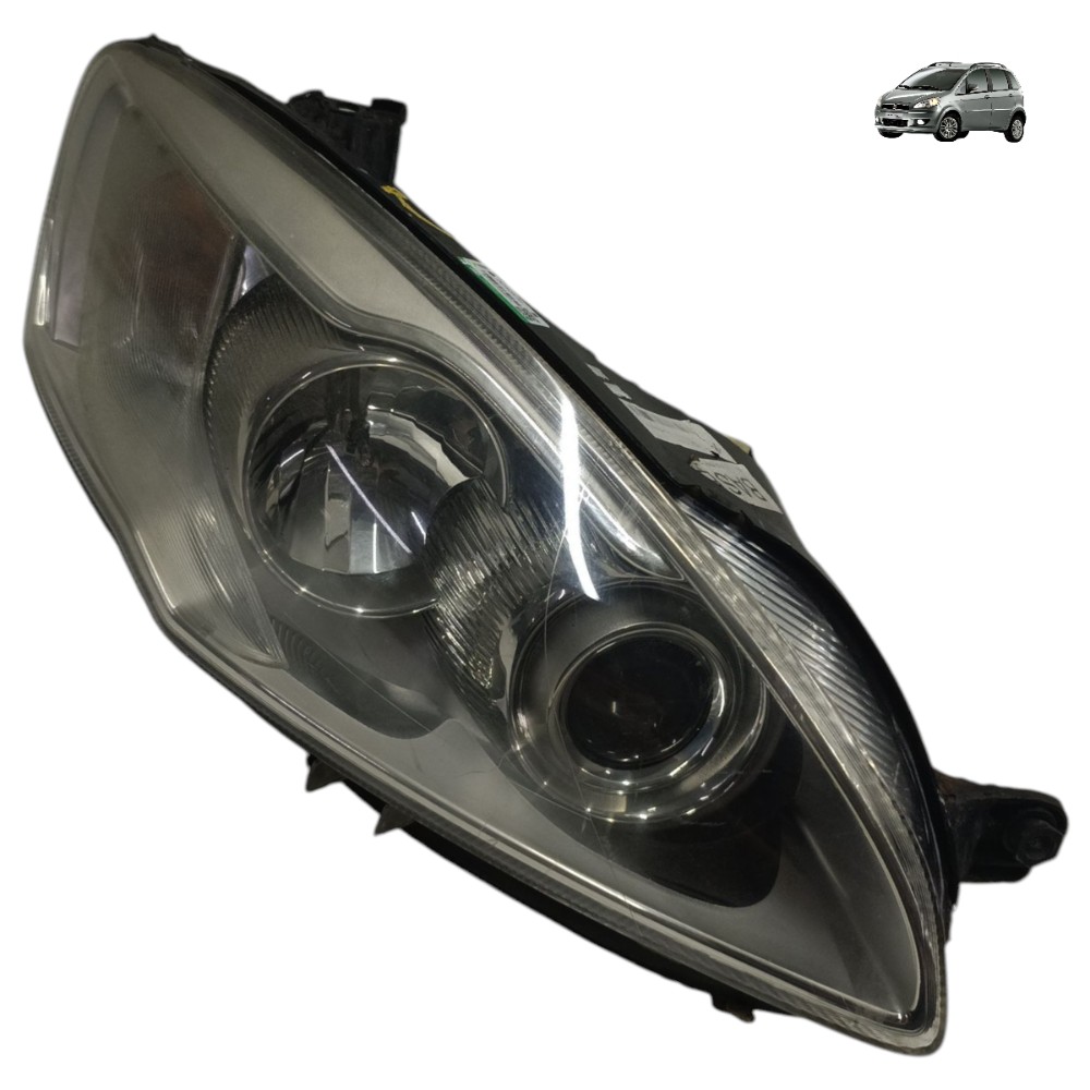 Farol Direito Fiat Idea Attractive 2011 2012 2013 2014 2016 1