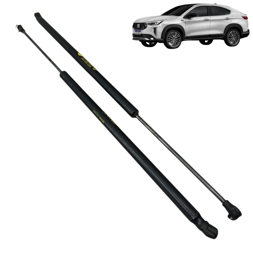 Par amortecedor tampa traseira fiat fastback 2022 2023 2024