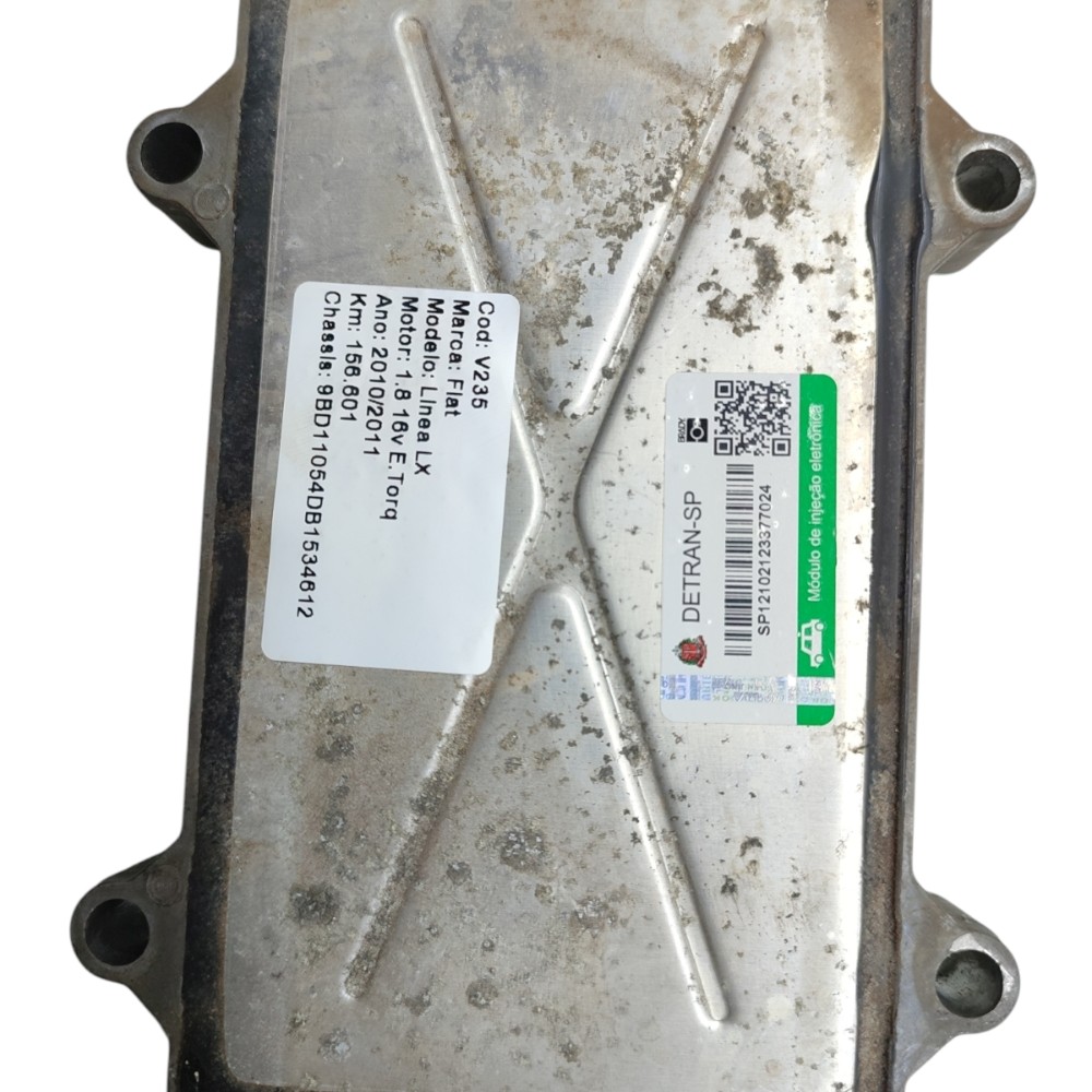 Módulo Injeção Fiat Linea 1.8 16v Etorq Manual 2010 2011 3